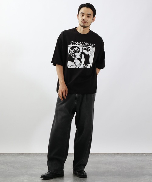 BAYFLOW（ベイフロー）の「【カーブシルエット】ストレッチツイストデニムパンツ（デニムパンツ・メンズ・ブラック/ブルー・MEDIUM/LARGE）」の22枚目の写真