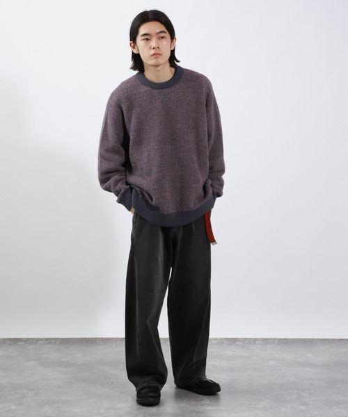 BAYFLOW（ベイフロー）の「【カーブシルエット】ストレッチツイストデニムパンツ（デニムパンツ・メンズ・ブラック/ブルー・MEDIUM/LARGE）」の4枚目の写真