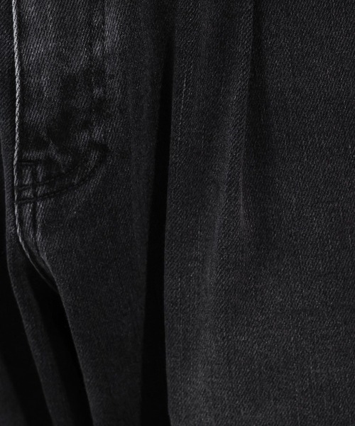 BAYFLOW（ベイフロー）の「【カーブシルエット】ストレッチツイストデニムパンツ（デニムパンツ・メンズ・ブラック/ブルー・MEDIUM/LARGE）」の8枚目の写真