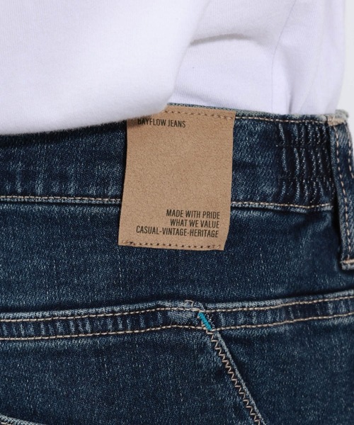 BAYFLOW（ベイフロー）の「【カーブシルエット】ストレッチツイストデニムパンツ（デニムパンツ・メンズ・ブラック/ブルー・MEDIUM/LARGE）」の19枚目の写真