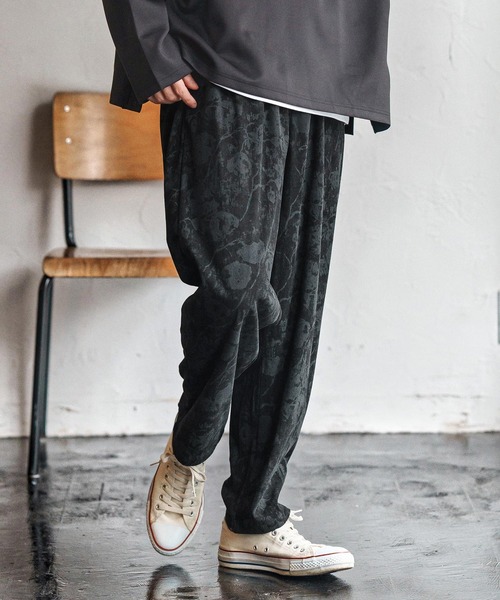CAMBIO(カンビオ)の「mp13957- Dark Flower Corduroy Balloon Pants コーデュロイバルーンパンツ(CAM25AW-001)(その他パンツ・メンズ・ブラック/チャコール/ベージュ・L/M/S)」の19枚目の写真
