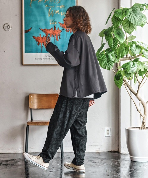 CAMBIO(カンビオ)の「mp13957- Dark Flower Corduroy Balloon Pants コーデュロイバルーンパンツ(CAM25AW-001)(その他パンツ・メンズ・ブラック/チャコール/ベージュ・L/M/S)」の22枚目の写真