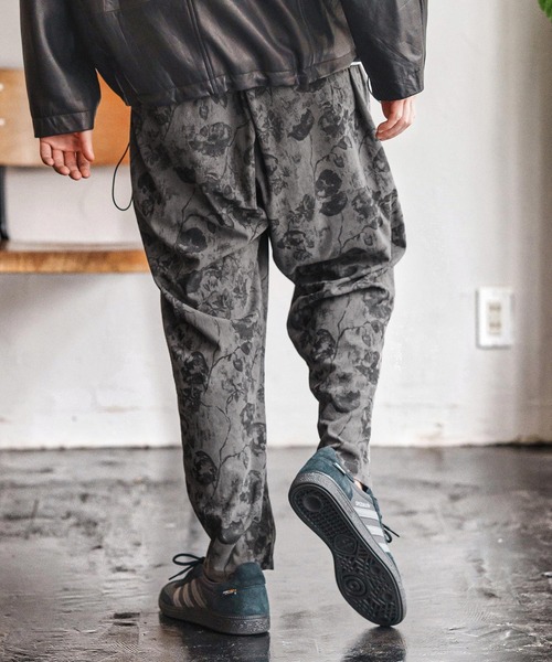 CAMBIO(カンビオ)の「mp13957- Dark Flower Corduroy Balloon Pants コーデュロイバルーンパンツ(CAM25AW-001)(その他パンツ・メンズ・ブラック/チャコール/ベージュ・L/M/S)」の4枚目の写真