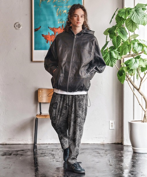 CAMBIO(カンビオ)の「mp13957- Dark Flower Corduroy Balloon Pants コーデュロイバルーンパンツ(CAM25AW-001)(その他パンツ・メンズ・ブラック/チャコール/ベージュ・L/M/S)」の5枚目の写真
