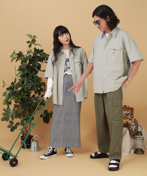 店舗用品 kely KELTYコラボシャツ/半袖/576833（シャツ/ブラウス）｜GLOBAL WORK