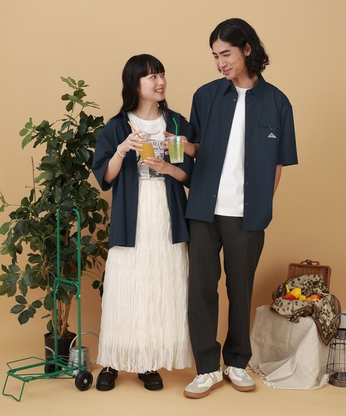 KELTYコラボシャツ/半袖/576833（シャツ/ブラウス）｜GLOBAL WORK