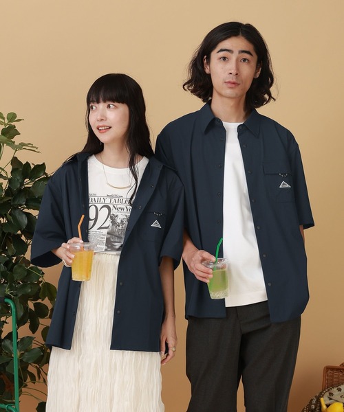 ❣️❣️新品20%OFF ワークシャツ❣️❣️ DICKIES × LFYT - HALF ZIP WORK SHIRT LS250203