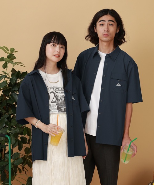 セール】KELTYコラボシャツ/半袖/576833（シャツ/ブラウス）｜GLOBAL