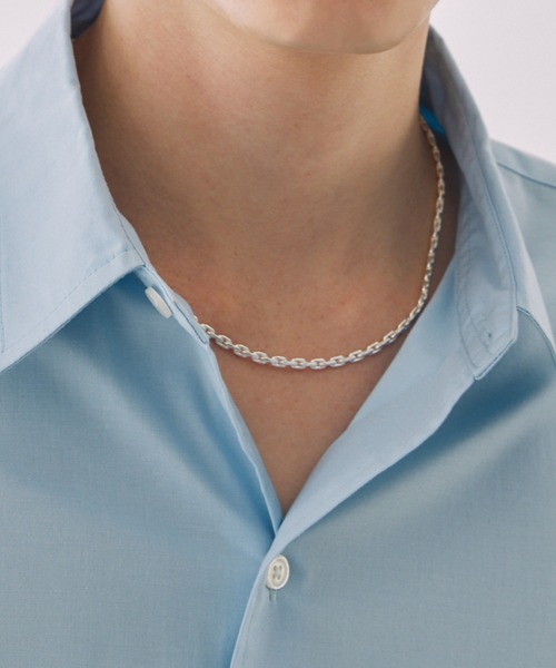 ショートネックレス LUENNA】Twist Chain Short Necklace / ツイストチェーンショート