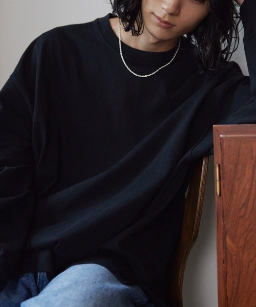 LUENNA（ルエナ）の「【LUENNA】Twist Chain Short Necklace / ツイストチェーンショートネックレス（ネックレス・メンズ・シルバー・FREE）」の3枚目の写真