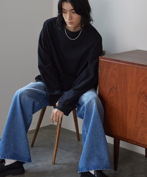 LUENNA（ルエナ）の「【LUENNA】Twist Chain Short Necklace / ツイストチェーンショートネックレス（ネックレス・メンズ・シルバー・FREE）」の2枚目の写真