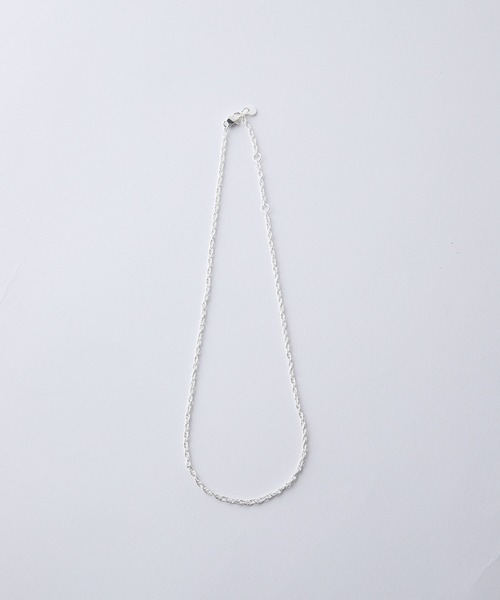 LUENNA（ルエナ）の「【LUENNA】Twist Chain Short Necklace / ツイストチェーンショートネックレス（ネックレス・メンズ・シルバー・FREE）」の16枚目の写真