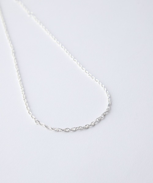 LUENNA（ルエナ）の「【LUENNA】Twist Chain Short Necklace / ツイストチェーンショートネックレス（ネックレス・メンズ・シルバー・FREE）」の15枚目の写真