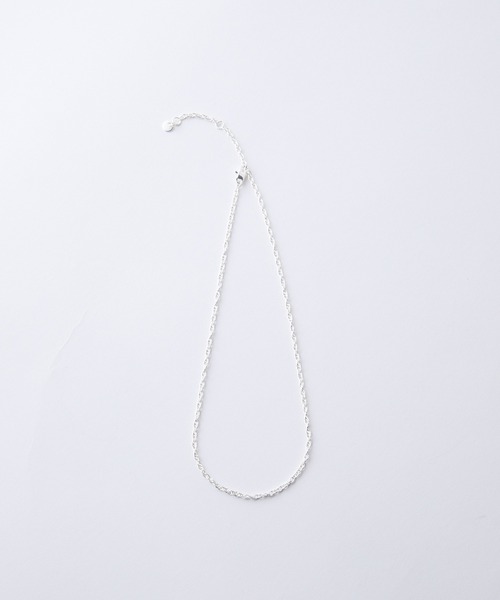 LUENNA（ルエナ）の「【LUENNA】Twist Chain Short Necklace / ツイストチェーンショートネックレス（ネックレス・メンズ・シルバー・FREE）」の13枚目の写真