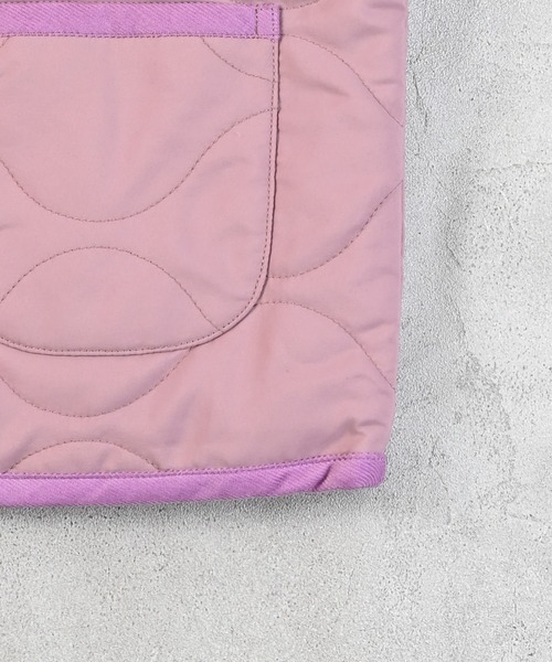 Life Support Products(ライフサポートプロダクツ)の「【マシンウォッシャブル】ヒョウタンキルトカーディガンジャケット(ブルゾン・キッズ・ラベンダー/ネイビー/ピンク/マスタード/カーキ/ブラック・100/95/90/80/110/150/140/130/120)」の19枚目の写真
