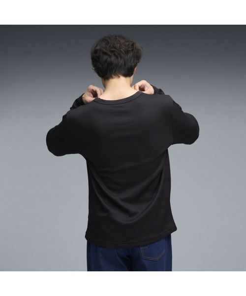 PUMA（プーマ）の「PUMA プーマ メンズ プーマ クラス MX 長袖 Tシャツ（Tシャツ/カットソー・メンズ・ホワイト系その他/オフホワイト/ブラック・LARGE/MEDIUM/SMALL/X-LARGE/XX-LARGE）」の18枚目の写真