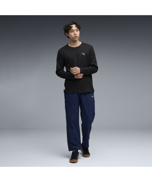 PUMA（プーマ）の「PUMA プーマ メンズ プーマ クラス MX 長袖 Tシャツ（Tシャツ/カットソー・メンズ・ホワイト系その他/オフホワイト/ブラック・LARGE/MEDIUM/SMALL/X-LARGE/XX-LARGE）」の4枚目の写真