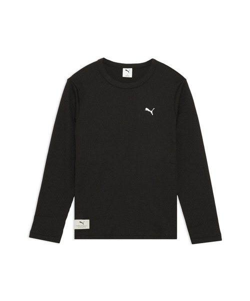 PUMA（プーマ）の「PUMA プーマ メンズ プーマ クラス MX 長袖 Tシャツ（Tシャツ/カットソー・メンズ・ホワイト系その他/オフホワイト/ブラック・LARGE/MEDIUM/SMALL/X-LARGE/XX-LARGE）」の5枚目の写真