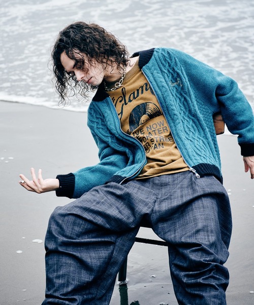 Layered Acid Cutsew / レイヤードアシッドカットソー