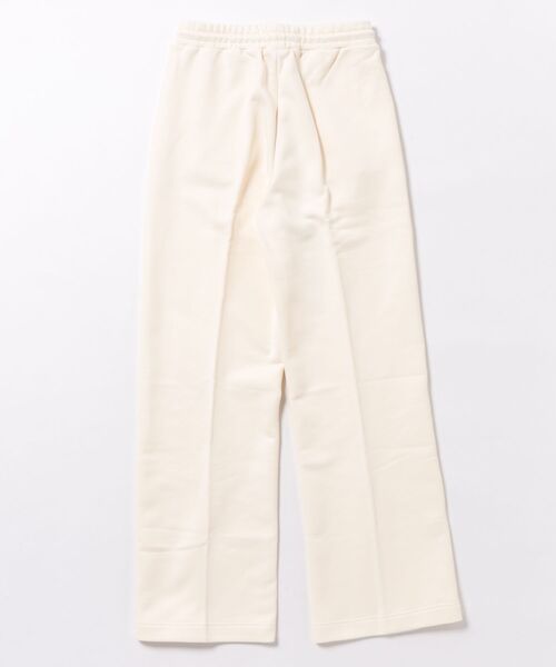 MSGM(エムエスジーエム)の「【NEW】MSGM NEW刺繍ロゴ スウェットパンツ(スウェットパンツ・レディース・ホワイト/ダークブラウン・S)」の9枚目の写真