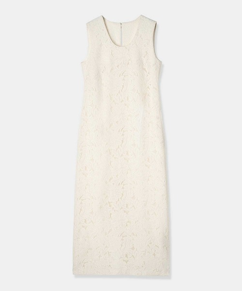 louren/ローレン】flower jacquard lace dress/フラワージャガード