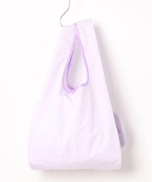 ACCOMMODE（アコモデ）の「【ひつじのショーン】羊文学エコバッグ（エコバッグ/サブバッグ・レディース・ホワイト/ラベンダー・FREE）」の7枚目の写真