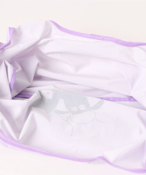 ACCOMMODE（アコモデ）の「【ひつじのショーン】羊文学エコバッグ（エコバッグ/サブバッグ・レディース・ホワイト/ラベンダー・FREE）」の5枚目の写真