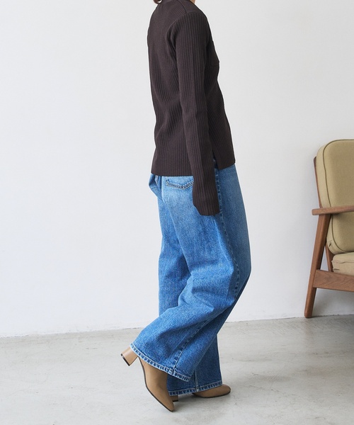 LE TALON(ルタロン)の「《追加》5cmスクエアフィットショートブーツ(ブーツ・レディース・ブラック系その他/ブラウン/ベージュ・X-SMALL/SMALL/MEDIUM/LARGE/X-LARGE)」の12枚目の写真