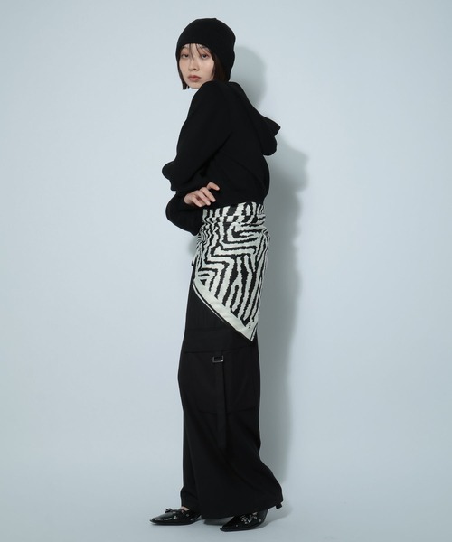 PAGEBOY（ページボーイ）の「アソートスカーフ（ストール/ショール・レディース・ブラック/ゼブラ/ネイビー・FREE）」の17枚目の写真