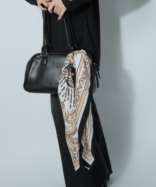 PAGEBOY（ページボーイ）の「アソートスカーフ（ストール/ショール・レディース・ブラック/ゼブラ/ネイビー・FREE）」の15枚目の写真