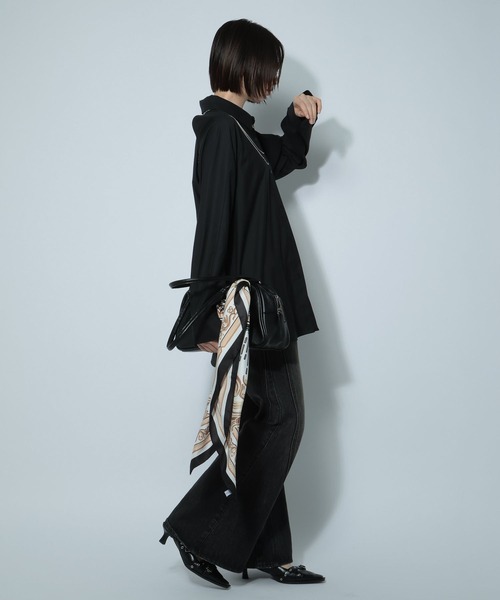 PAGEBOY（ページボーイ）の「アソートスカーフ（ストール/ショール・レディース・ブラック/ゼブラ/ネイビー・FREE）」の12枚目の写真