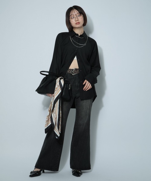 PAGEBOY（ページボーイ）の「アソートスカーフ（ストール/ショール・レディース・ブラック/ゼブラ/ネイビー・FREE）」の11枚目の写真