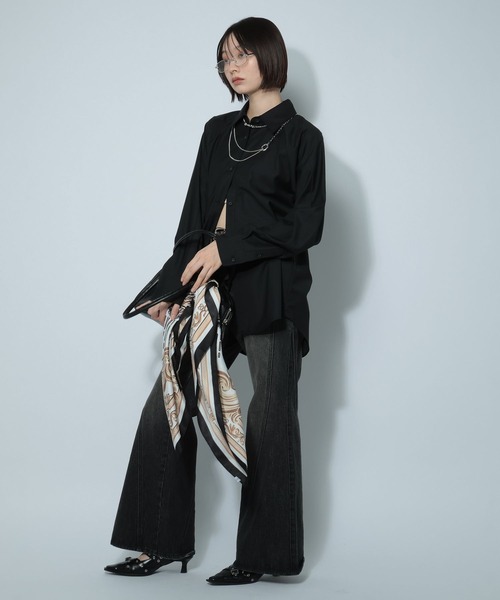 PAGEBOY（ページボーイ）の「アソートスカーフ（ストール/ショール・レディース・ブラック/ゼブラ/ネイビー・FREE）」の13枚目の写真