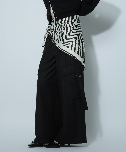 PAGEBOY（ページボーイ）の「アソートスカーフ（ストール/ショール・レディース・ブラック/ゼブラ/ネイビー・FREE）」の19枚目の写真