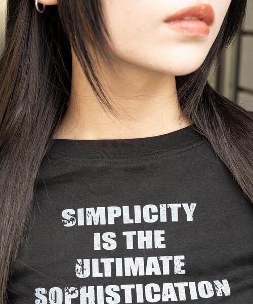 WEGO（ウィゴー）の「WEGO/グラフィックドッキングロンT（Tシャツ/カットソー・レディース・その他2/その他1・FREE）」の5枚目の写真