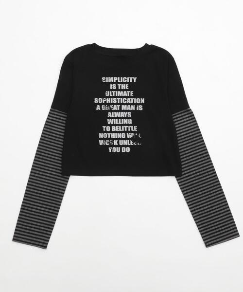 WEGO（ウィゴー）の「WEGO/グラフィックドッキングロンT（Tシャツ/カットソー・レディース・その他2/その他1・FREE）」の15枚目の写真