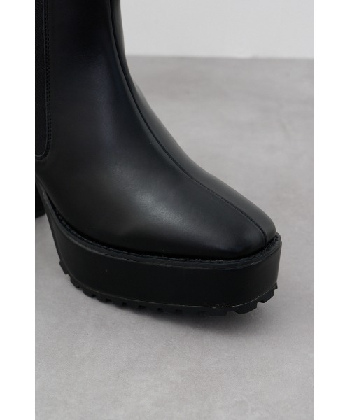 AZUL by moussy（アズールバイマウジー）の「【WEB限定再入荷】ラギッドソールブーツ（ブーツ・レディース・ブラック・SMALL/MEDIUM/LARGE/LL）」の8枚目の写真