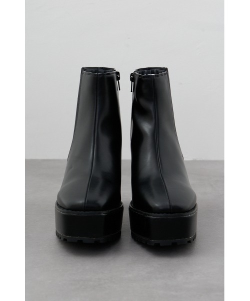 AZUL by moussy（アズールバイマウジー）の「【WEB限定再入荷】ラギッドソールブーツ（ブーツ・レディース・ブラック・SMALL/MEDIUM/LARGE/LL）」の9枚目の写真