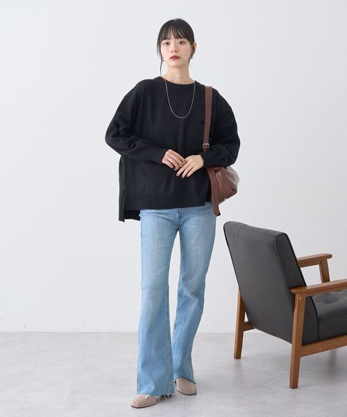 earth music&ecology（アースミュージックアンドエコロジー）の「ワンショルダーバッグ（ショルダーバッグ・レディース・ブラック/ブラウン・FREE）」の4枚目の写真