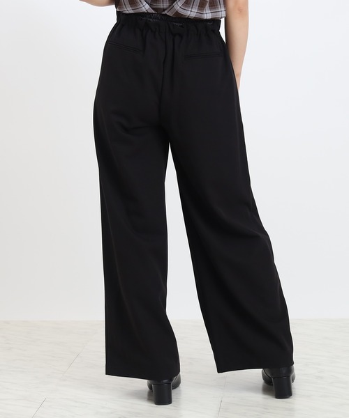 ASTORIA ODIER（アストリアオディール）の「ドロストレイヤードデザインワイドパンツ（その他パンツ・レディース・ブラック/グレー/ネイビー・MEDIUM）」の20枚目の写真