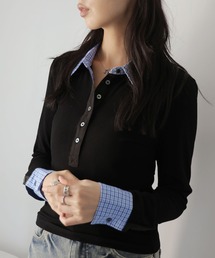 Ulysses | ヘンリーネック襟付きカットソー(Tシャツ/カットソー)