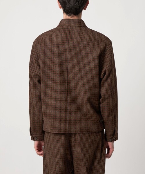 Steven Alan(スティーブンアラン)の「<Steven Alan> ブリティッシュチェック ワーク ブルゾン(ブルゾン・メンズ・ダークブラウン・XL/L/M/S)」の9枚目の写真