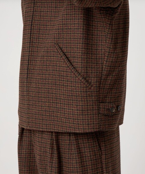 Steven Alan(スティーブンアラン)の「<Steven Alan> ブリティッシュチェック ワーク ブルゾン(ブルゾン・メンズ・ダークブラウン・XL/L/M/S)」の12枚目の写真