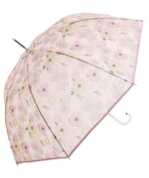 MOOMIN（ムーミン）の「MOOMIN ムーミン ジャンプ傘 雨傘 花とリトルミイ総柄 ミイ リトルミイ フラワー（長傘）」