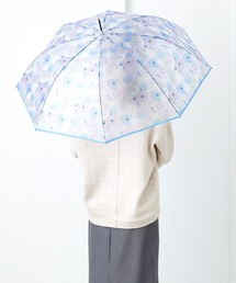 MOOMIN（ムーミン）の「MOOMIN ムーミン ジャンプ傘 雨傘 花とリトルミイ総柄 ミイ リトルミイ フラワー（長傘）」