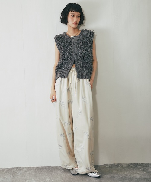 ループ網フリンジベスト（ベスト）｜ANOTHER S（アナザーエス）の