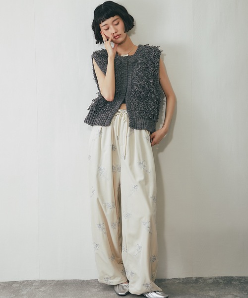 ANOTHER S（アナザーエス）の「ループ網フリンジベスト（ベスト）」 - WEAR