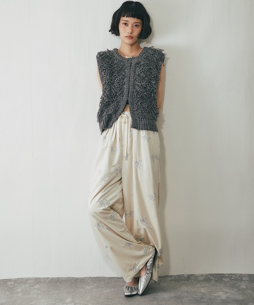 ANOTHER S（アナザーエス）の「ループ網フリンジベスト（ベスト）」 - WEAR