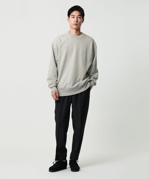 green label relaxing（グリーンレーベルリラクシング）の「＜GOAT＞13オンス クルーネック スウェット（スウェット・メンズ・ワイン/ライトグレー/ネイビー/グレー系/ブラック・M/S/L）」の19枚目の写真
