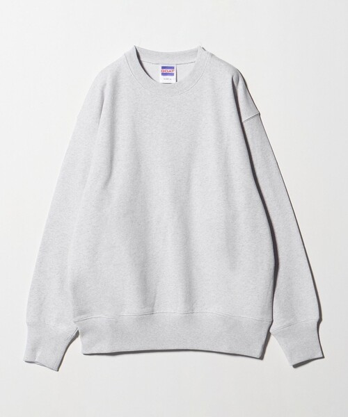 green label relaxing（グリーンレーベルリラクシング）の「＜GOAT＞13オンス クルーネック スウェット（スウェット・メンズ・ワイン/ライトグレー/ネイビー/グレー系/ブラック・M/S/L）」の9枚目の写真